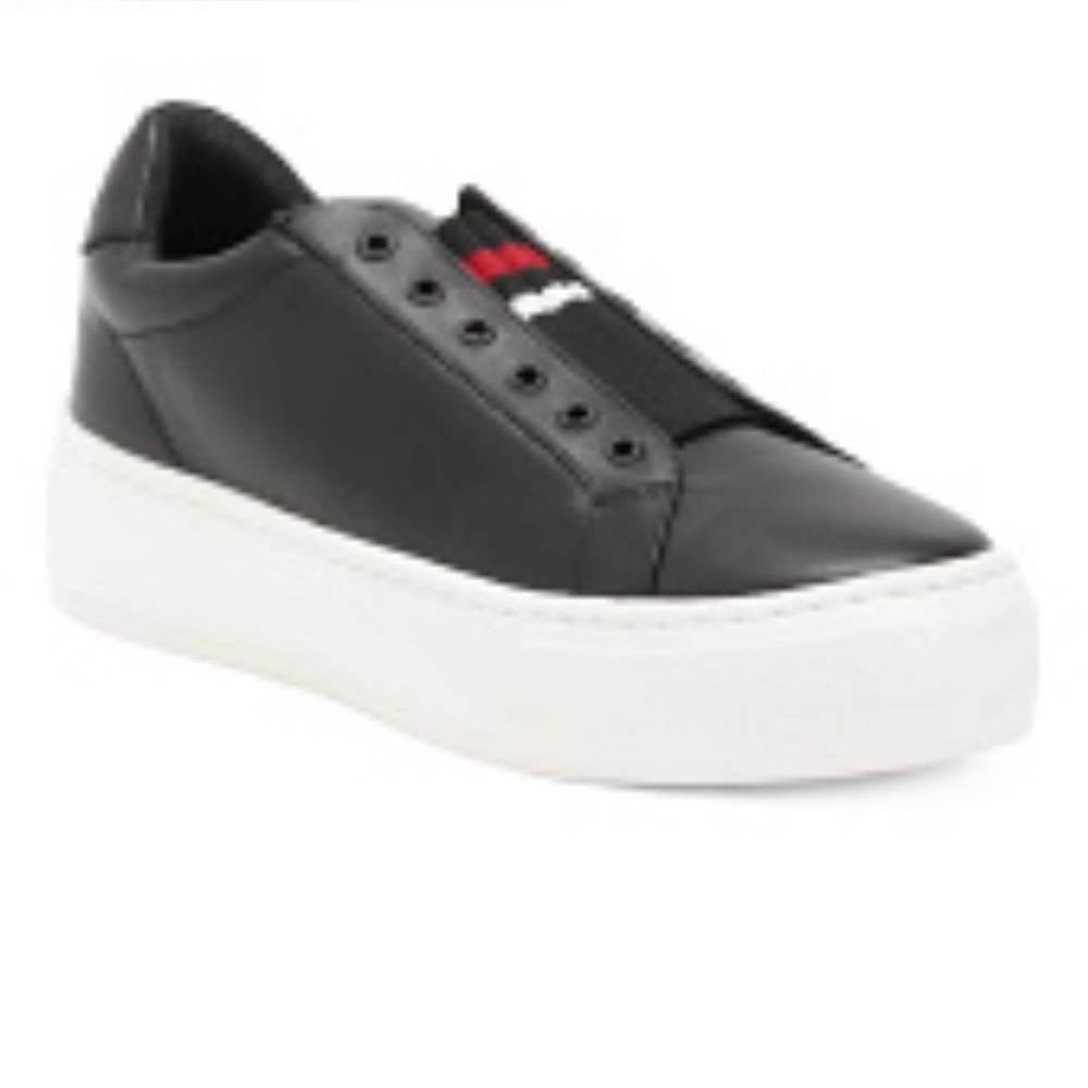Anthropologie Bibi Lou Platform No Lace Sneakers